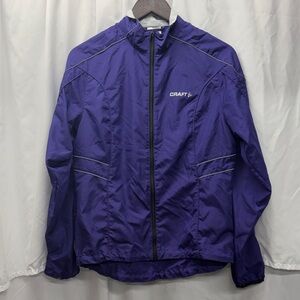 Craft Women’s Purple Windbreaker Jacket